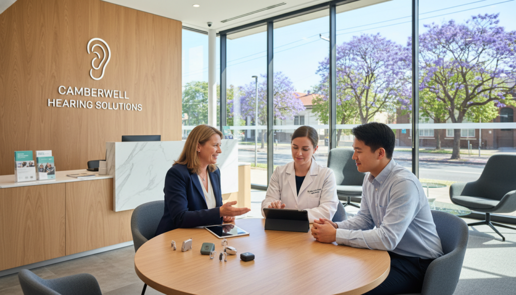 NDIS hearing services Camberwell Melbourne