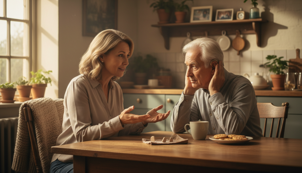 talking to family about hearing loss