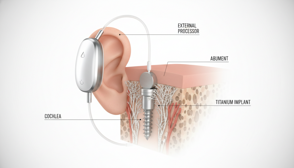 bone anchored hearing aids Australia