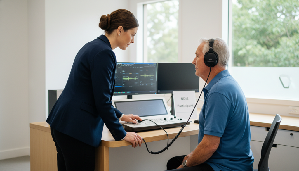 book NDIS audiologist Camberwell