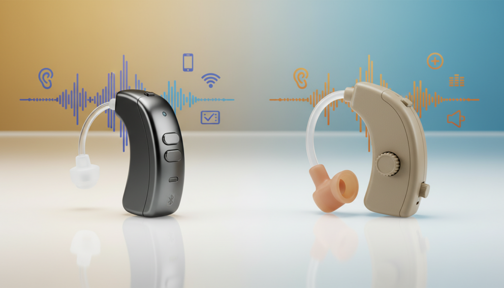 digital hearing aids comparison