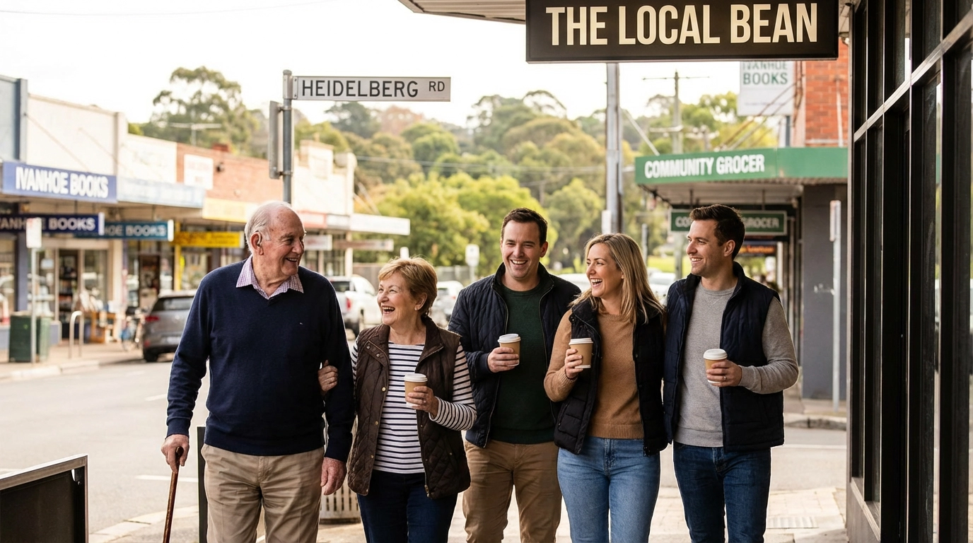 Ivanhoe area image for wider local hearing clinic relevance
