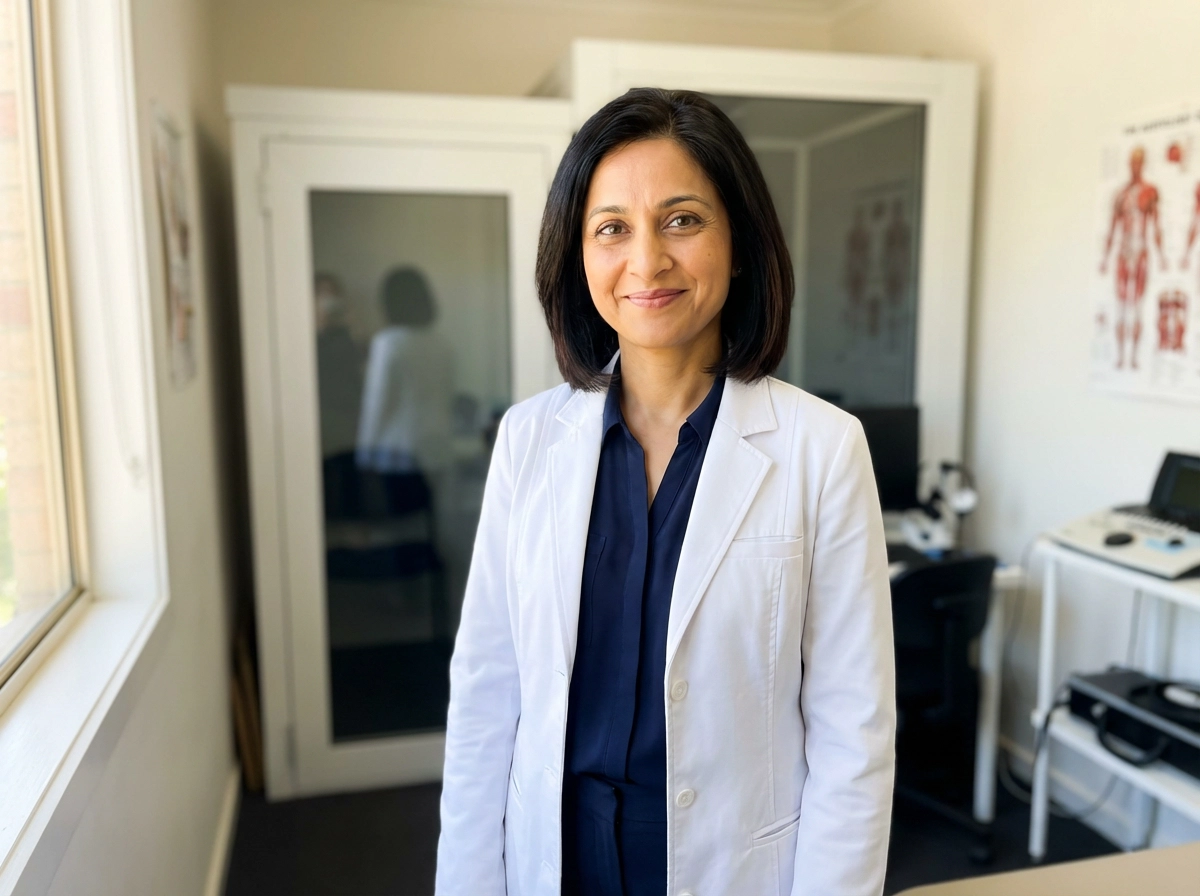 Warm professional hearing specialist Camberwell VIC portrait