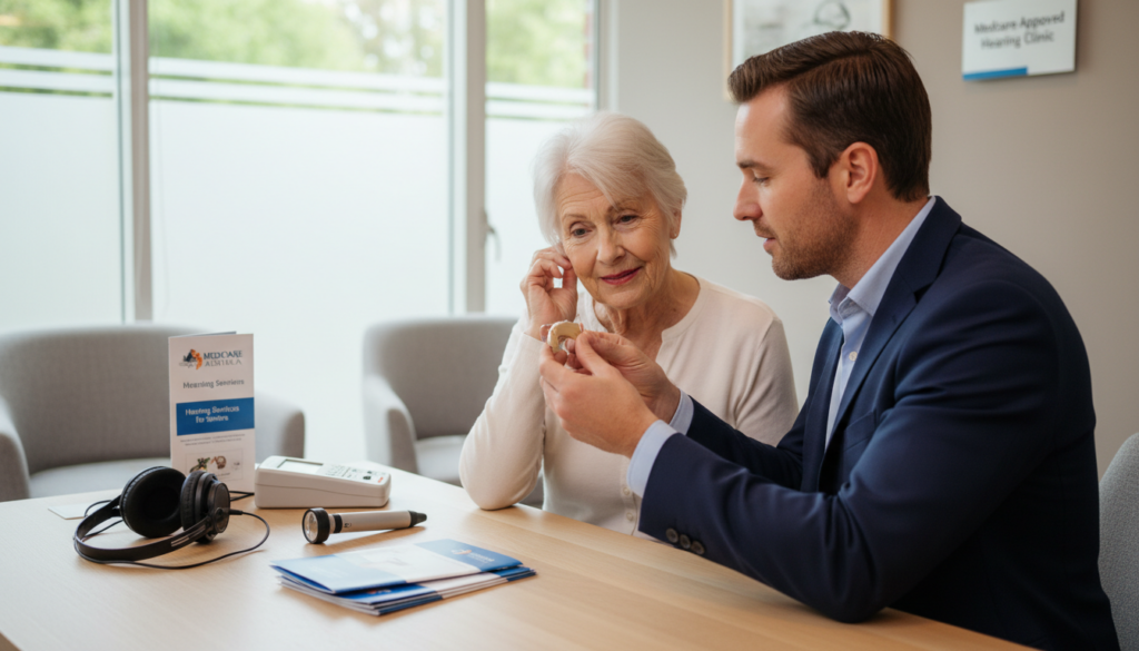 hearing services covered by Medicare Australia