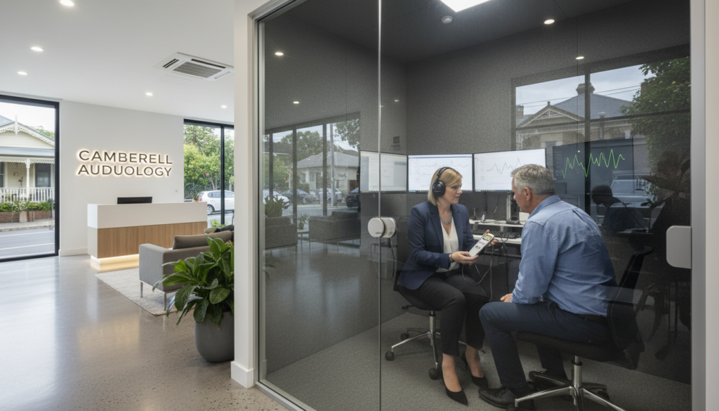 hearing test audiologist Camberwell Australia