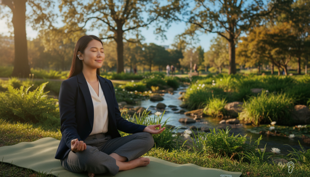 managing stress to protect hearing health
