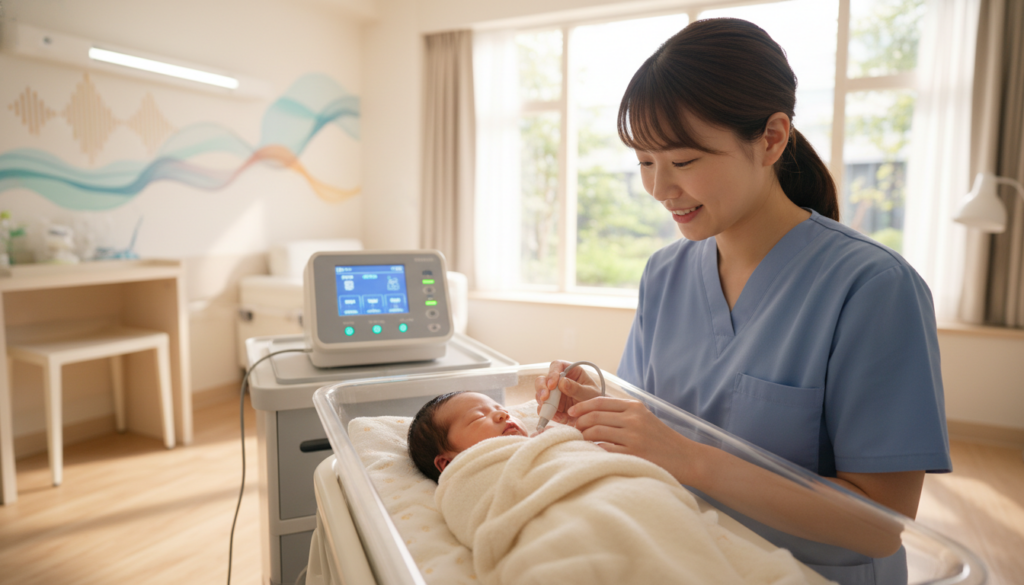 newborn hearing screening timing