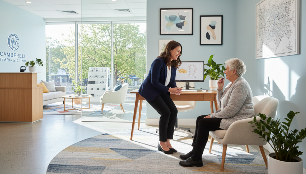 senior hearing test Camberwell Melbourne