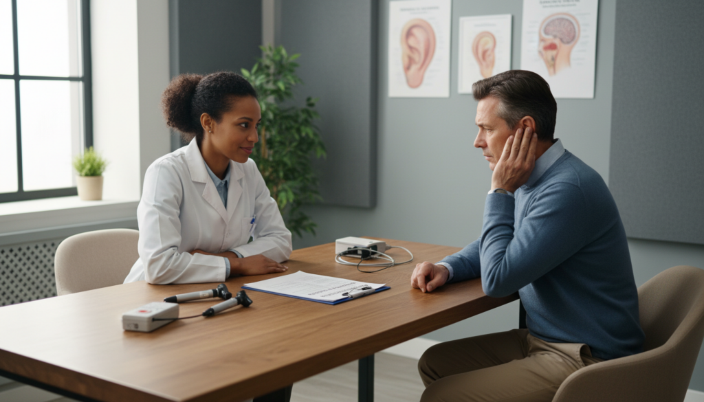 sudden hearing loss medical consultation